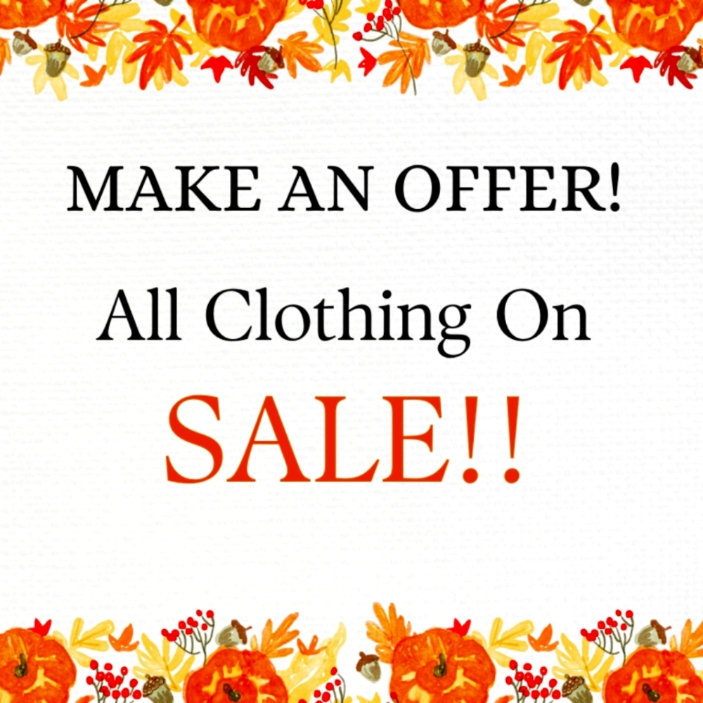 SALE!! SALE!! SALE!!